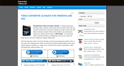 Desktop Screenshot of convertirevideo.com