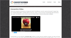 Desktop Screenshot of convertirevideo.it