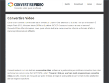 Tablet Screenshot of convertirevideo.it